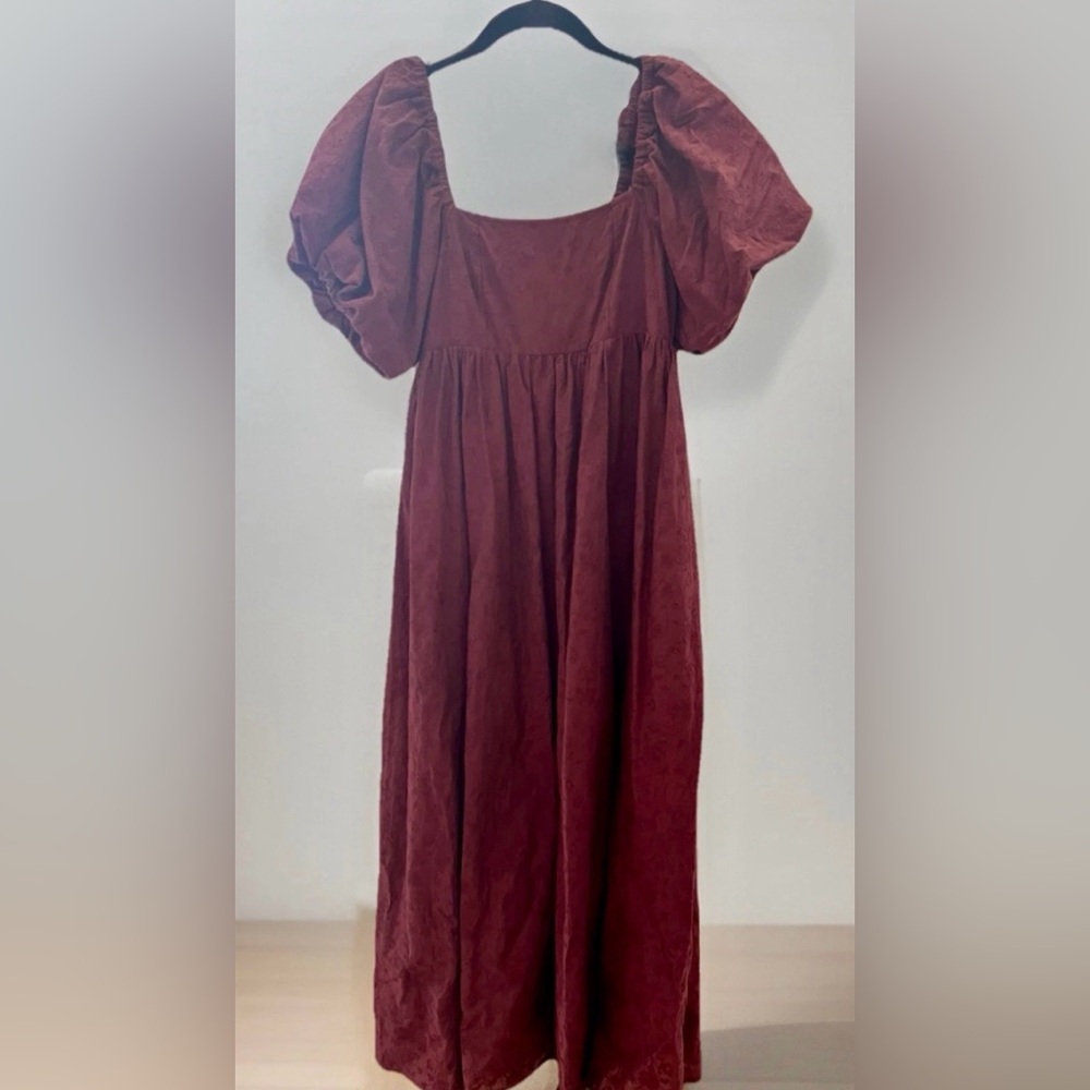 Noralee Oceane Women’s Maxi Dress Color Fig Size Small